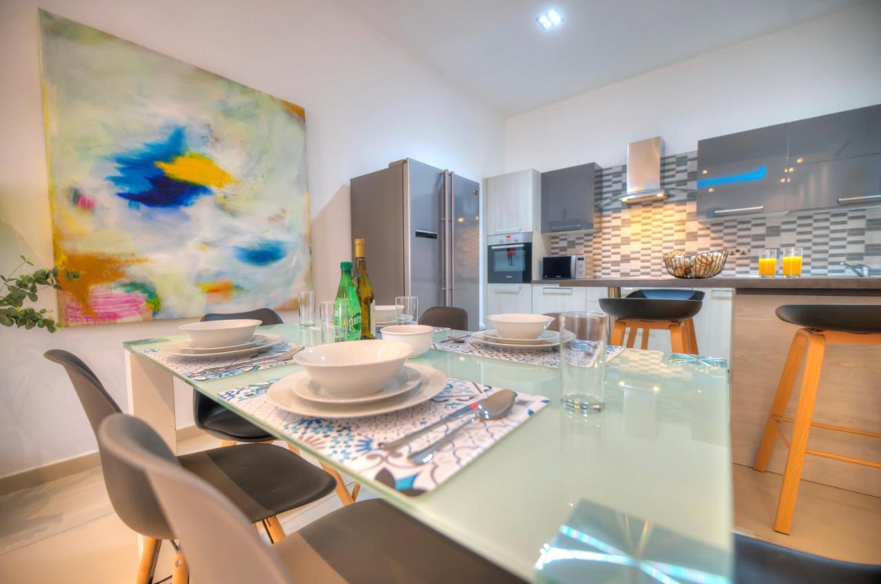 Spacious And Beautifully Furnished 3 Bedrooms/3Bathrooms Apartment With 2 Balconies Wvid1-1 Gzira Exteriör bild