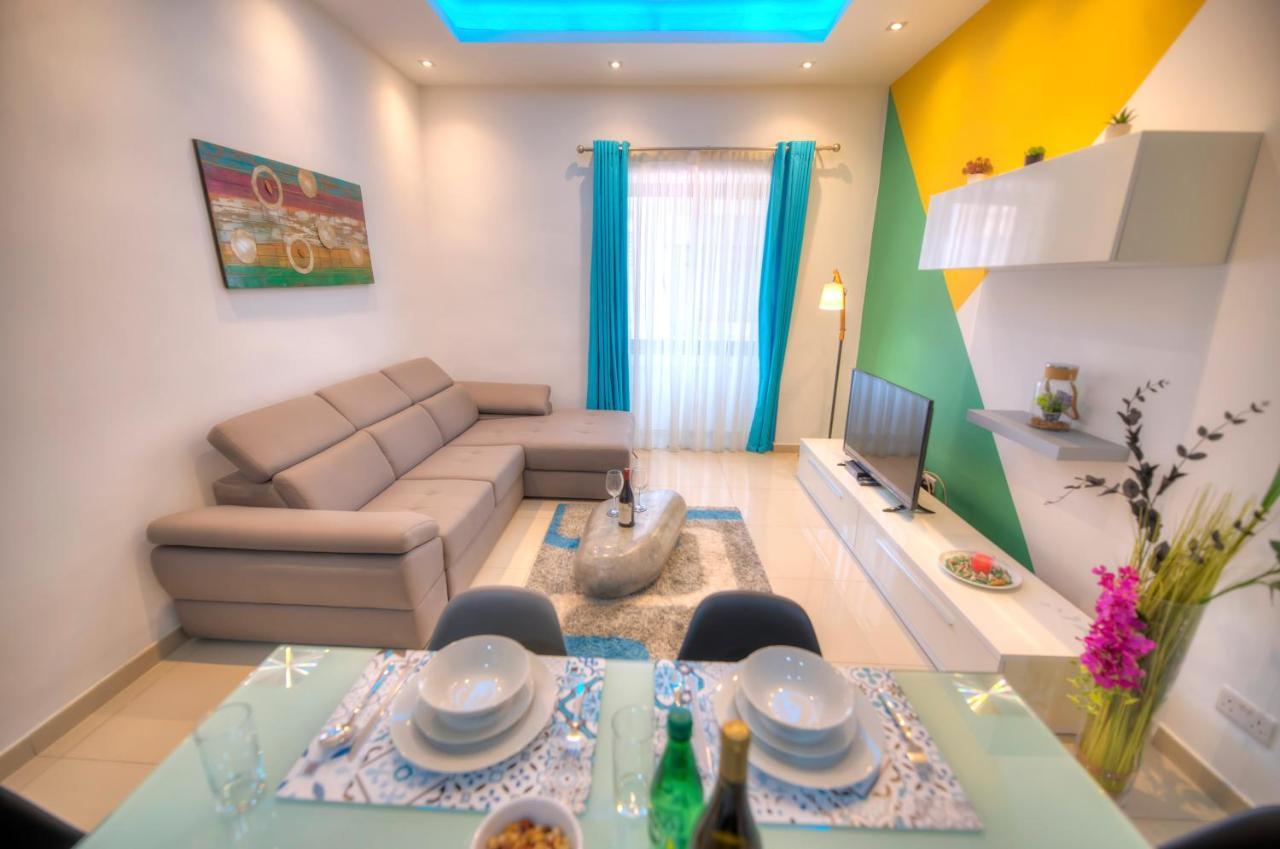 Spacious And Beautifully Furnished 3 Bedrooms/3Bathrooms Apartment With 2 Balconies Wvid1-1 Gzira Exteriör bild